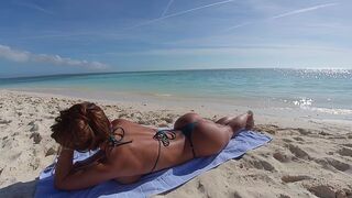 Girl with a great ass was picked up at the beach and fucked hard
