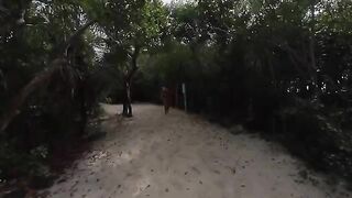 Girl with a great ass was picked up at the beach and fucked hard