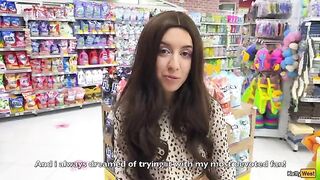 Katty West agreed to sex without a condom and got cum inside