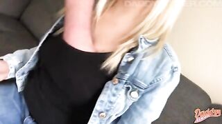 I filmed how my pussy was filled with cum in a steamy POV scene