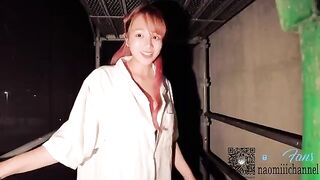 Sneaked into the construction site, had sex and creampie