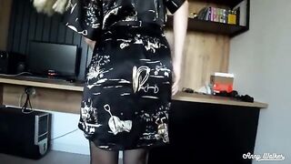 Anny Walker fucks her stepmom's girlfriend and cums in her mouth