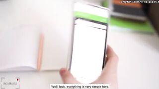 The student had to fuck the teacher on the table to get credit