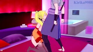 Naruko Uzumaki and Sasuke Uchiha enjoy a passionate night together